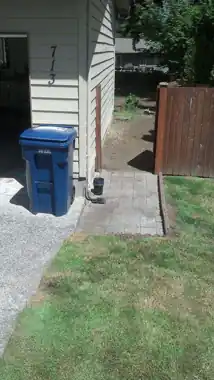 Side Walkway & Utility Pad, Bothell WA, photo 2