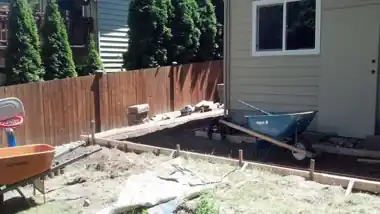 Side Walkway & Utility Pad, Bothell WA, photo 3