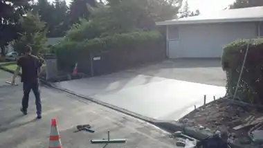 Driveway Demolition & Replacement by Down Right Concrete, Puget Sound area