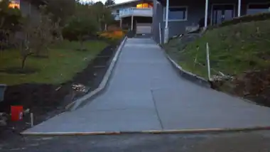Long Driveway with Curb, Everett WA, photo 1