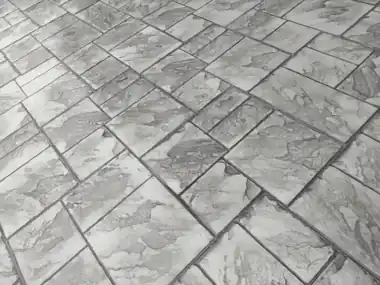 Stamped Patio & Broom-Finish Slab, Puget Sound WA, photo 2