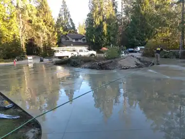 Circular Driveway Around Island, Puget Sound WA, photo 3