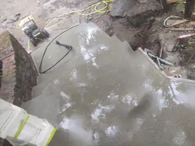 Front Stairs & Stamped Driveway, Winter Pour, Puget Sound WA, photo 6