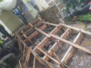Front Stairs & Stamped Driveway, Winter Pour, Puget Sound WA, photo 9