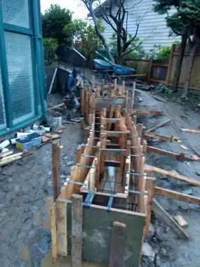 Large Forming Job under Deck, Puget Sound WA, photo 3