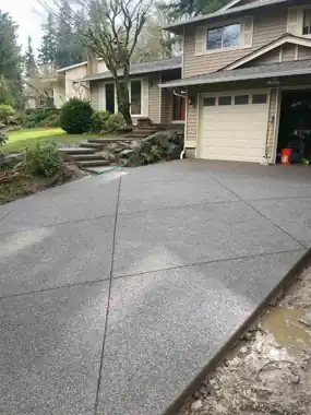 Exposed Aggregate Driveway, Puget Sound WA, photo 1
