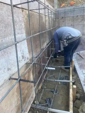 Retaining Wall, Slab & Hillside Stairs, Puget Sound WA, photo 8