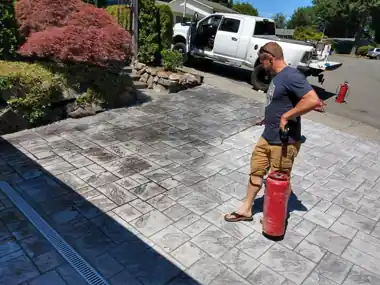 More Stamped & Decorative Concrete, Puget Sound WA, photo 23
