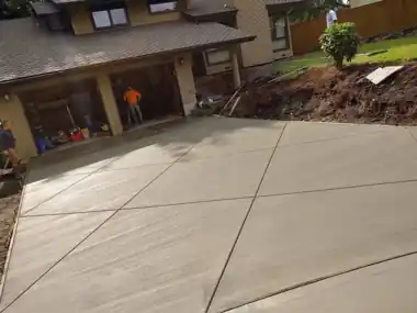 Driveway Pour & Finish, Puget Sound WA, photo 1