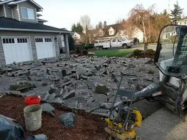 Three-Car Driveway Tear-Out & Replace, Puget Sound WA, photo 3