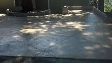 Stamped Concrete Clean & High-Gloss Seal, Puget Sound WA, photo 1