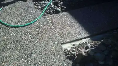 Pea Gravel Exposed Aggregate Walkway, Puget Sound WA, photo 3