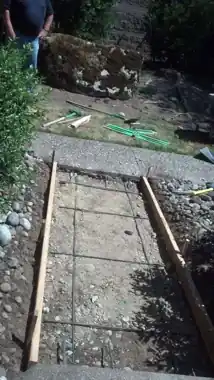 Pea Gravel Exposed Aggregate Walkway, Puget Sound WA, photo 5